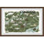 Colorado Map Destination II - Cadre photo, reproduction d'art sur papier-644157283