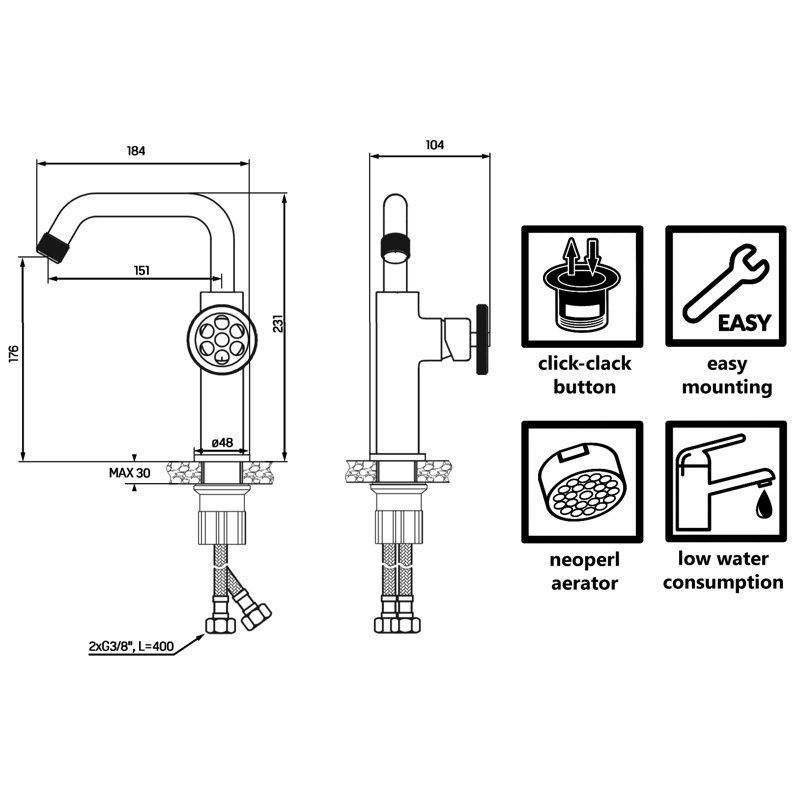 Mono Basin Mixer