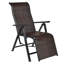 Fauteuil inclinable d'angle en PE