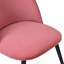 Chaise d'appoint rembourrée capitonnée en bois manufacturé-1313168009