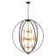 Lustre sphérique gradué à 12 lumières Schley