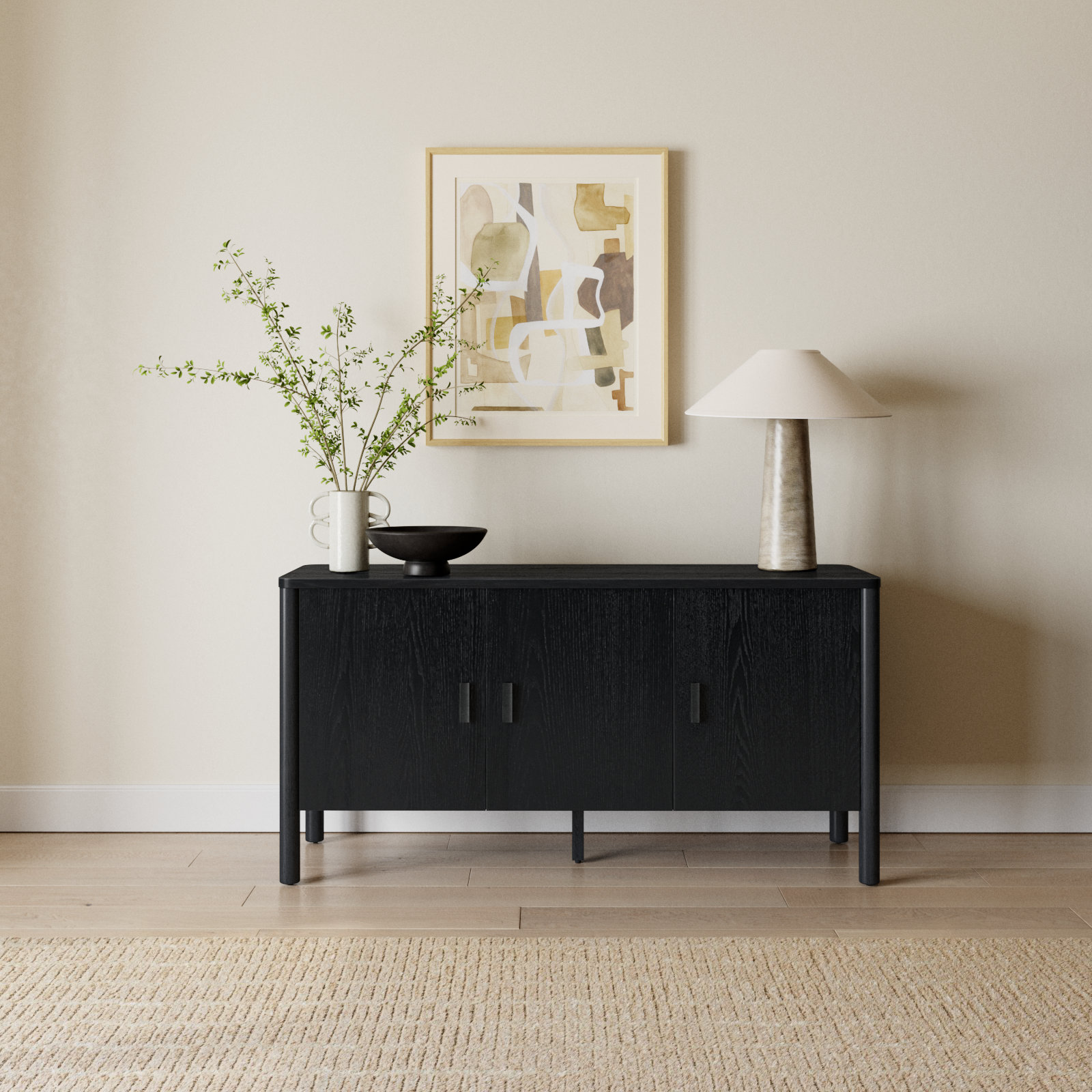 Kaplan Sideboard, Black