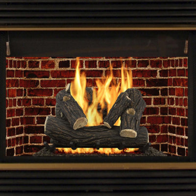 Willow 20 W Natural Gas Fireplace Logs