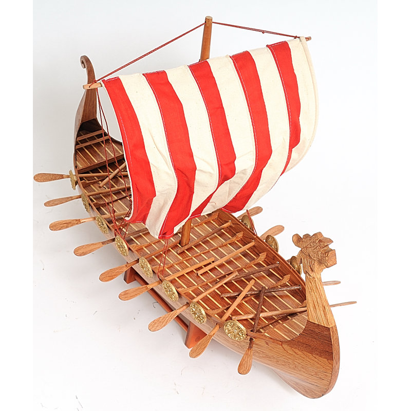 Sculpture Tys Drakkar Viking