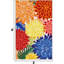 Tapis d'extérieur multicolore lavable pour patio