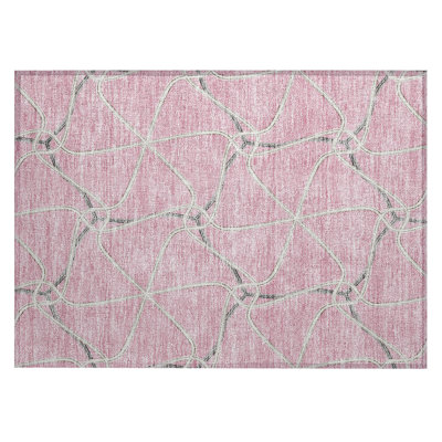  Aleg Area Rug with Non-Slip Backing