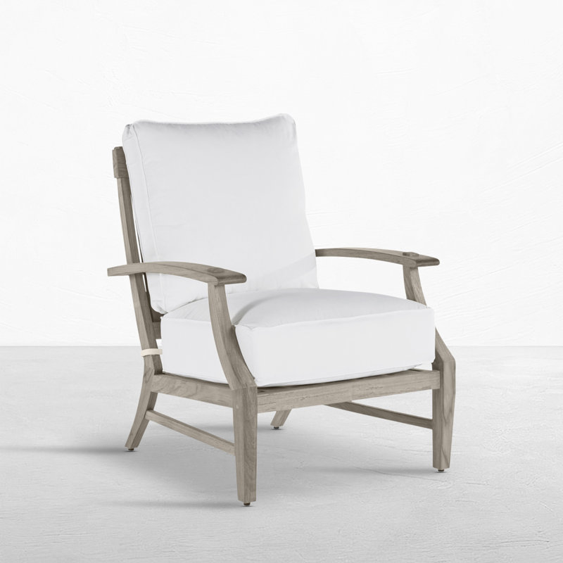 Méridienne Croquet, Welt + Standard Fill, InsideOut® Rollo ‑ lin crème, Huître teck