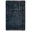 Overdyed One-of-a-Kind 4' 2" X 6' 3" Hand Knotted Area Rug