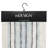 16x80 SONYA STRIPE Slub Self Fringe Ends Runner