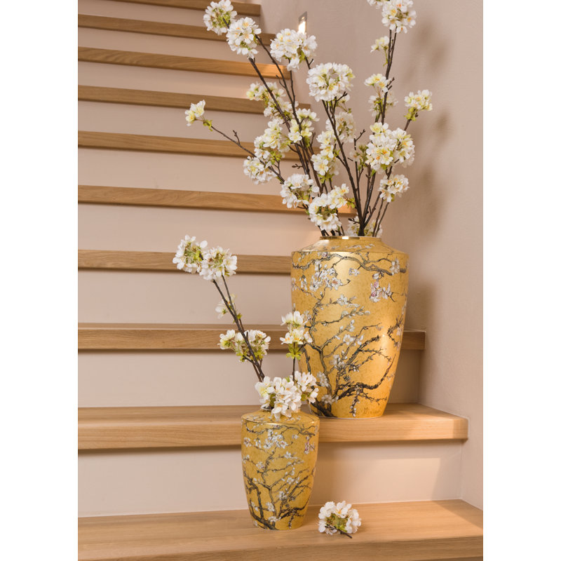 Artis Orbis Porcelain Table Vase, 24cm H x 16cm W x 16cm D