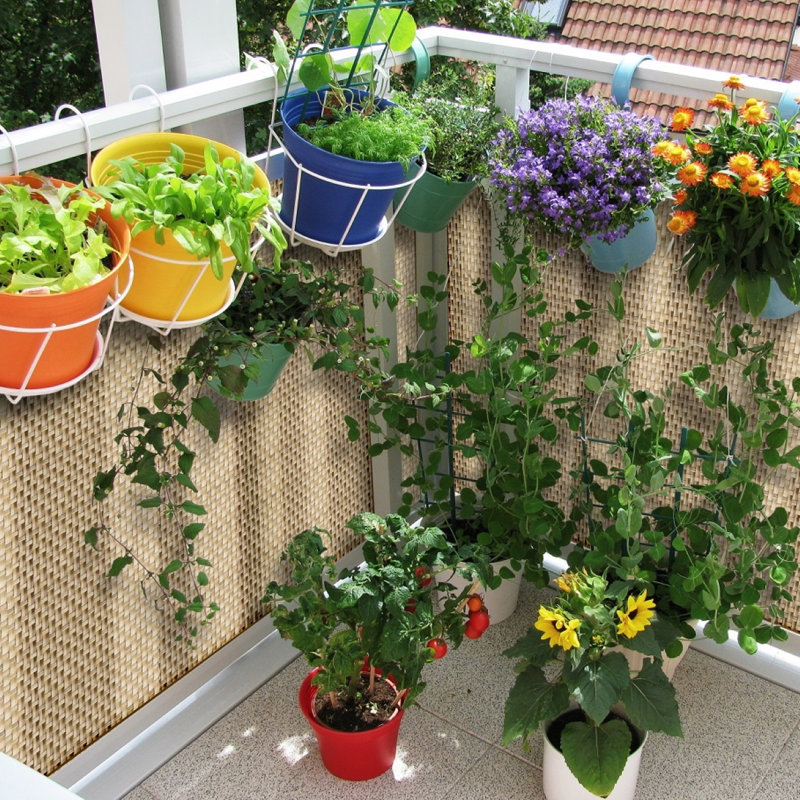 Poly Rattan Screening, Steel
