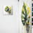 Elyssa - Yellow And Grey Philodendron Leaf II - Traditional Curtain - Velvet Room Darkening - 1 panel-621616930