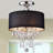 Averill Fabric Semi Flush Mount-24003171