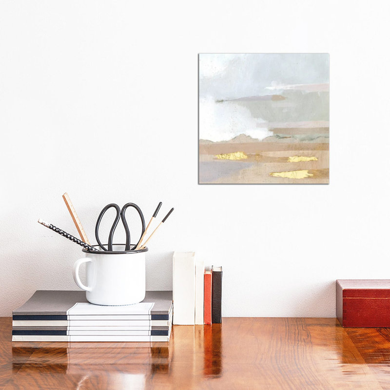 «Abstract Coastland I», reproduction d'art sur toile tendue, H 12 po x l 12 po, Toile tendue, Ne s’applique pas