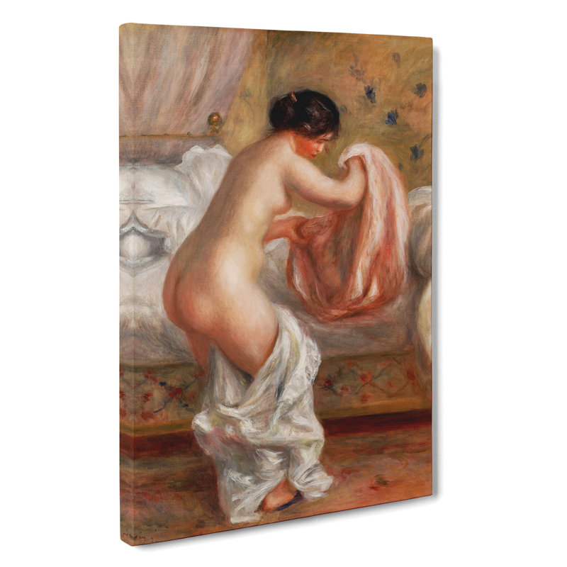 Rising by Pierre-Auguste Renoir - Wrapped Canvas Painting, 50cm H x 35cm W x 3cm D