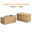 Bibliothèque de 190 cm de large avec 2 tiroirs, rangement pour jouets et autres objets-695475863