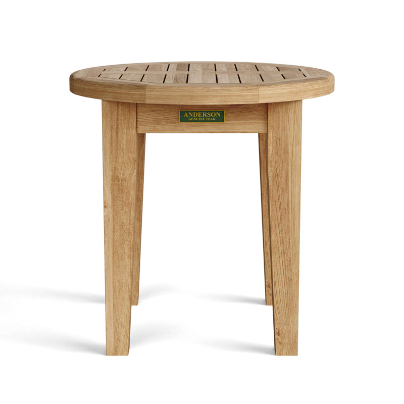 Brianna Solid Wood Side Table