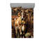 Drap-housse et taie décorative Ambesonne Grunge Old Glory Barn Cow ambre et caramel-96237634