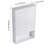 24" Bathroom Wall Cabinet, Soft Close Doors, Float Mounting Design,Glossy White,(Kd-Packing)