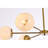Caisha 6 - Light Dimmable Sputnik Modern Linear Chandelier-71050011-71050014