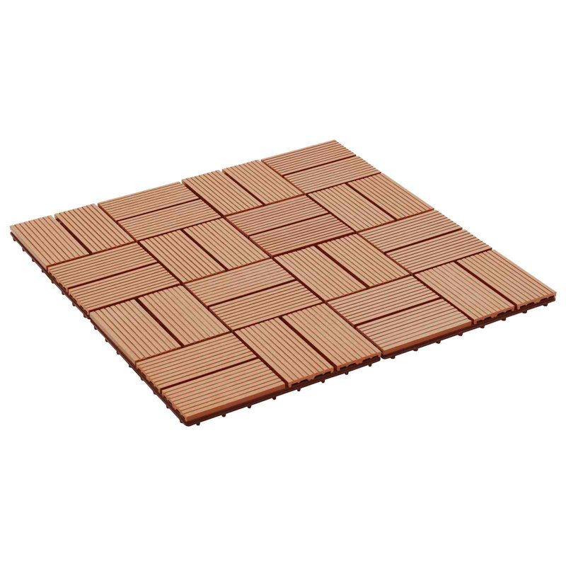 Interlocking Deck, Teak