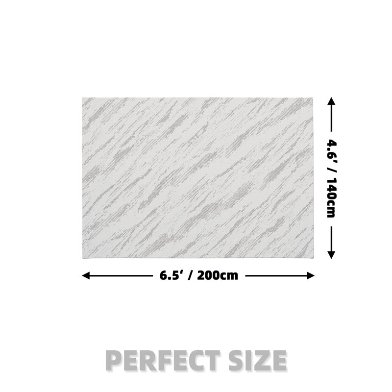 Hearton Abstract Indoor Rug, Rectangle 4'7" x 6'7"