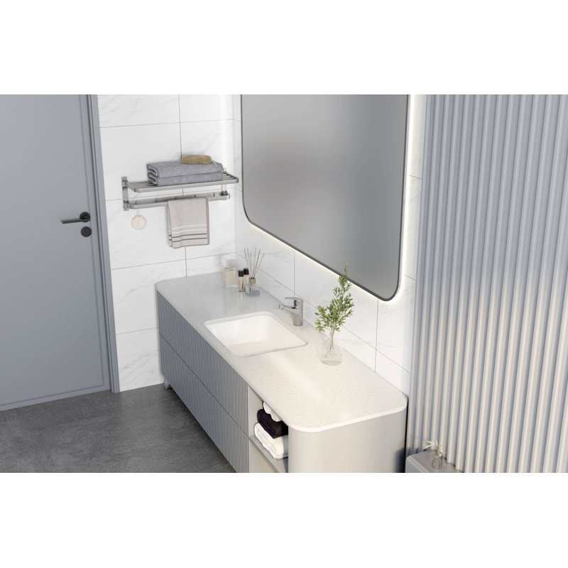 Denbigh Tap for Lavatory, Polished Chrome Mono Basin Mixer  Bathroom Tap with waste