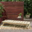 Acacia Wood Adjustable Chaise Lounge With Complementing Finish And Slat Panelling For Outdoor Relaxation-1625316384