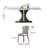 Luxury Microlite Rectangular Dining Table Sets-104572389