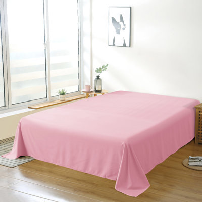 Drap plat seulement, drap de dessus en microfibre brossée 1800 - NTBAY