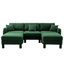 Canapé modulaire en tissu Boucle-1849018339