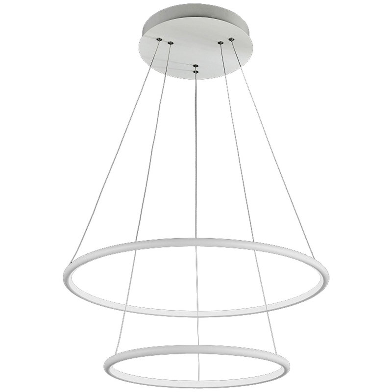 Orion 2 - Light LED Geometric Pendant, White