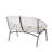 Patio Loveseat With Modern Hammock Weave-57930500