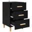 40cm W Manufactured Wood Bedside Table-448897064