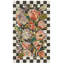 Ranunculus And Checks Rug-309249085
