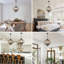 Luminaire suspendu rustique 6 lumières Farmhouse Chandelier