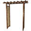 Japanese Wood Arbor