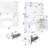 Bedroom Makeup Vanity With Adjustable Lights And Square Mirror - White Modern Desk 2 Drawers Storage Rotating Mirror, Ample Space, Intensity Settings