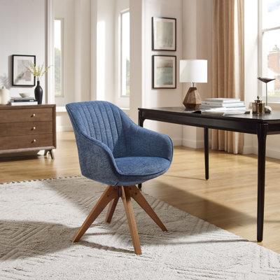 Upholstered Swivel Armchair
