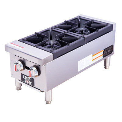 Hakka Food Processing Gas Double Burner