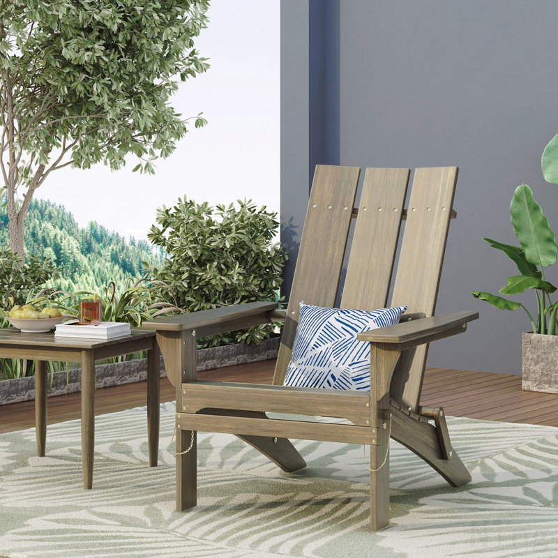 Chaise pliable, Gris