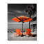 Anirduh - Horloge murale nautique et de plage surdimensionnée-1603370397