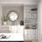 Aziana Overlapping Rings Metal Accent Mirror-1723338285
