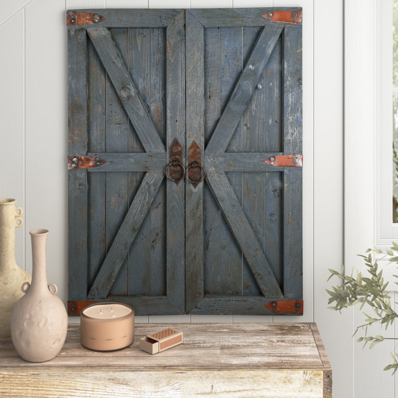 Ensemble de décoration murales décoratives 2 pièces, Gris