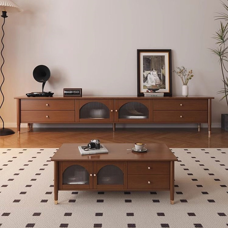 Table basse en verre