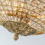 Lustre en cristal 4 lumières Mid-Century