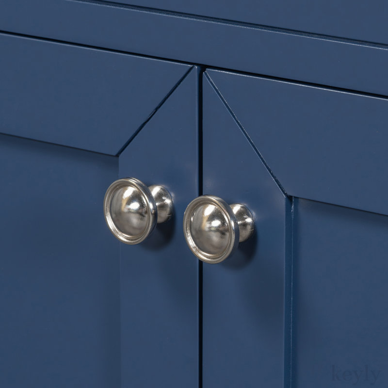 Meuble-lavabo simple 35,98 po avec plateau en céramique Sulevi