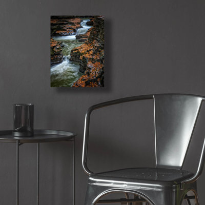 Latitude Run® 'Spiral Gorge In The Fall' by Rick Berk Acrylic Glass Wall Art
