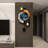 26.4"LED Silent Wall Clock Multi-Function Display Voice-Activated Wall Clock
