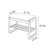 21.7in Shoe Storage Bench-109926097